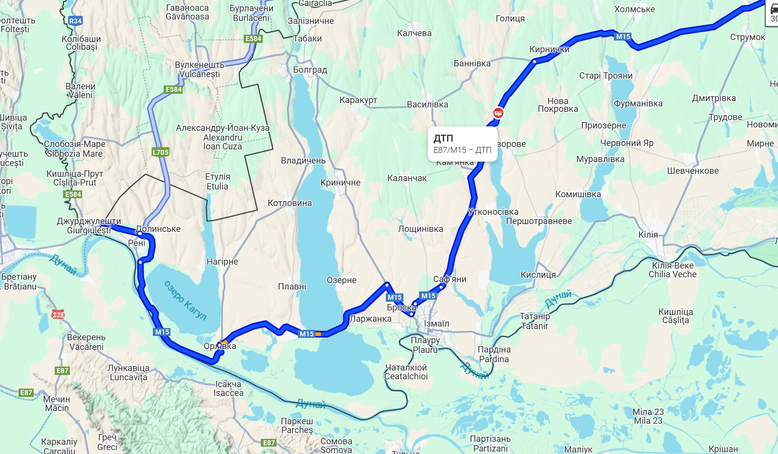 Затори та ДТП — ситуація на трасі Одеса-Рені ускладнена - фото 3